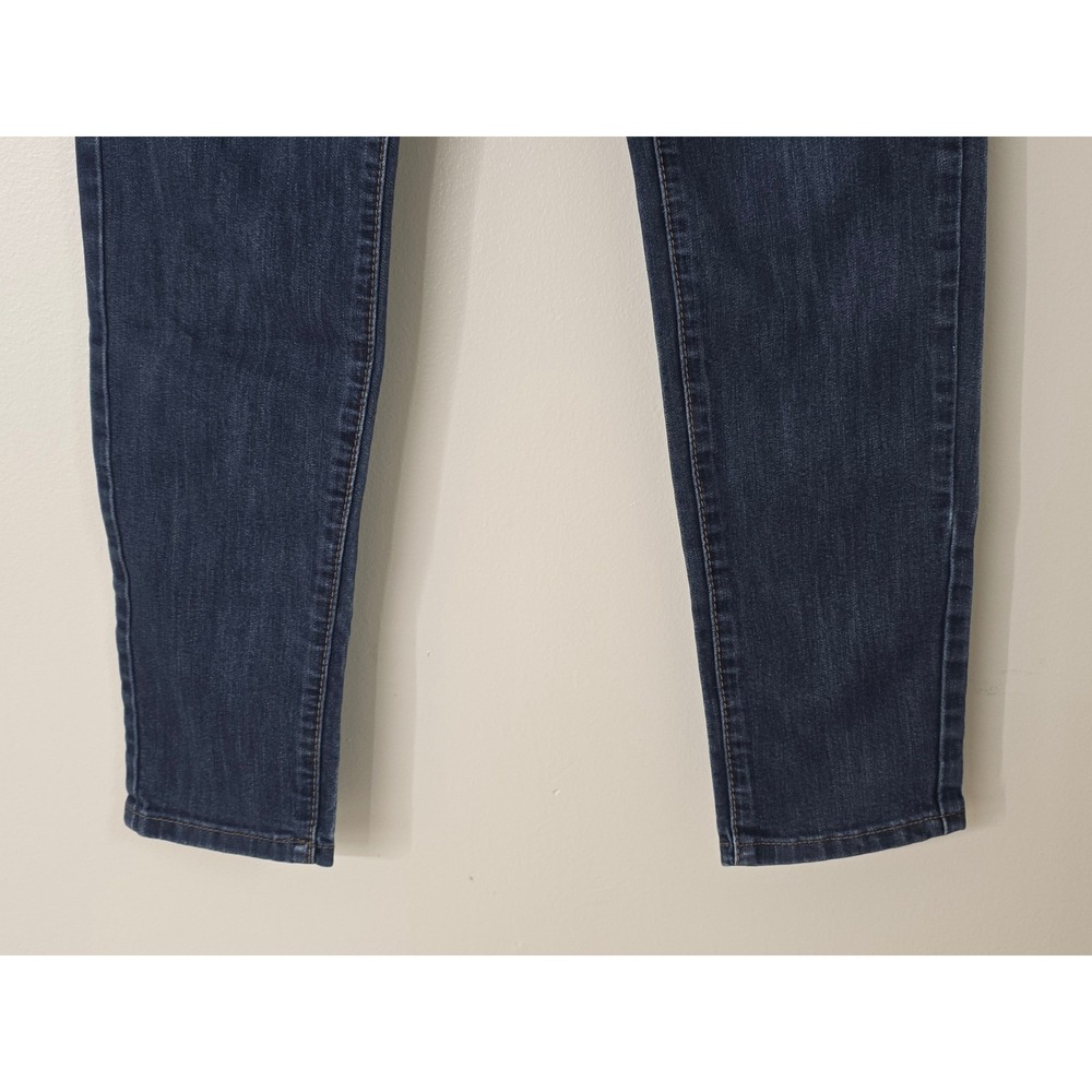 Zana Di Jeans Skinny Low Rise Dark Wash Stretch Y2K Juniors 13 - Picture 3 of 8